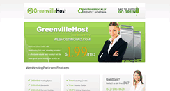 Desktop Screenshot of greenvillehost.com